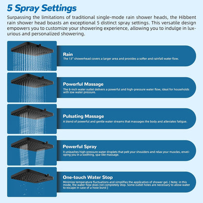 The Rain - Shower Spa Upgrade Kit
